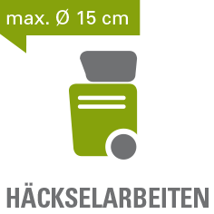 Häckselarbeiten